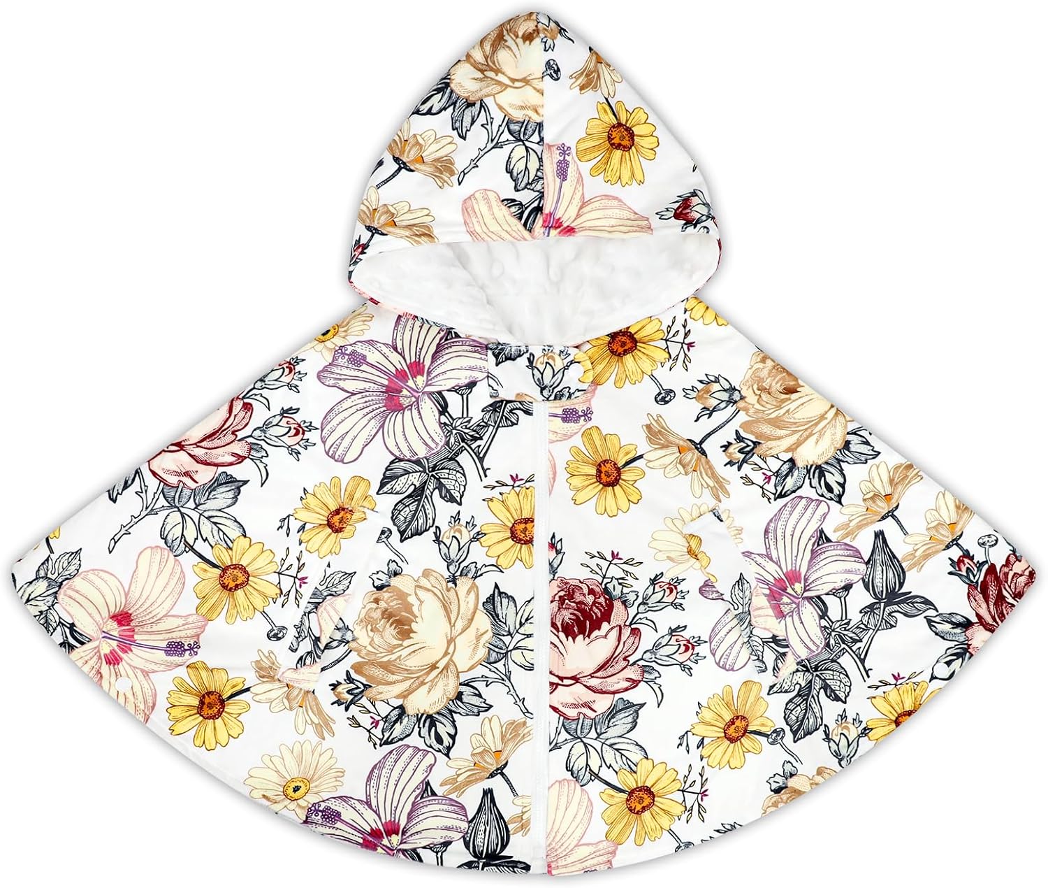 Baby Car Seat Poncho For Boys Girls, Ultra Soft Toddler Hooded Poncho Cloak