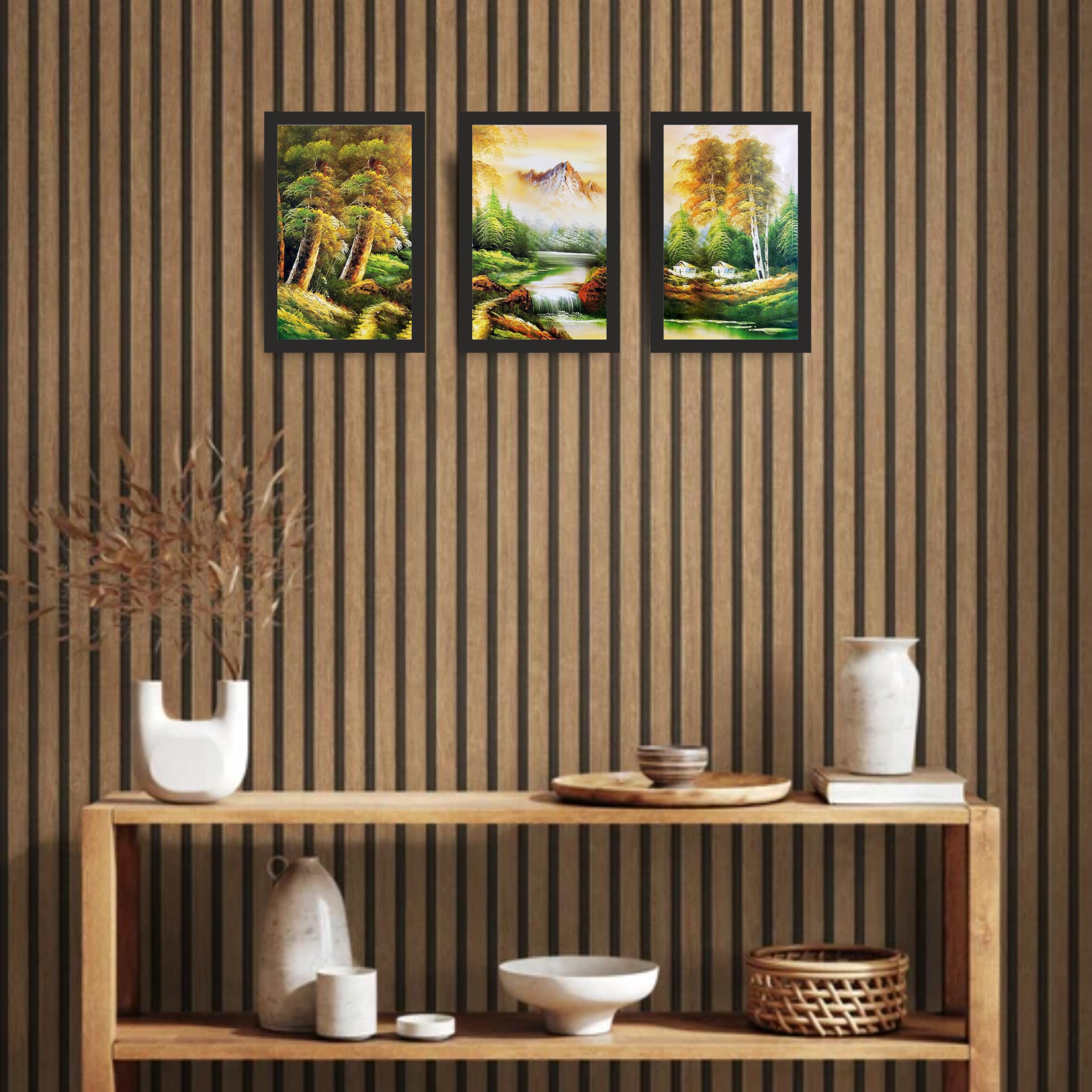 Countryside Nature Wall Art Set of 3