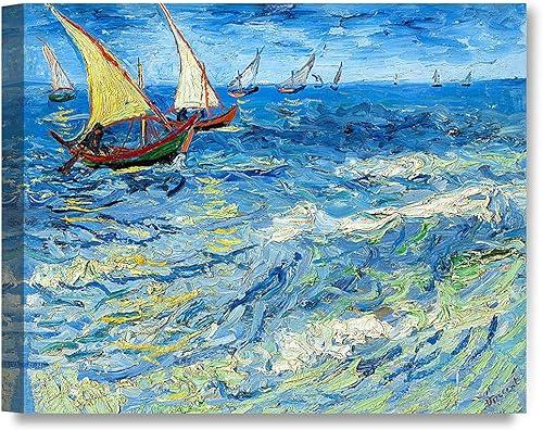 Vista 883 de DECORARTS - Almond Blossom Tree - Vincent Van Gogh Art Reproduction. Giclee Canvas Prints Wall Art for Home Decor 30x24