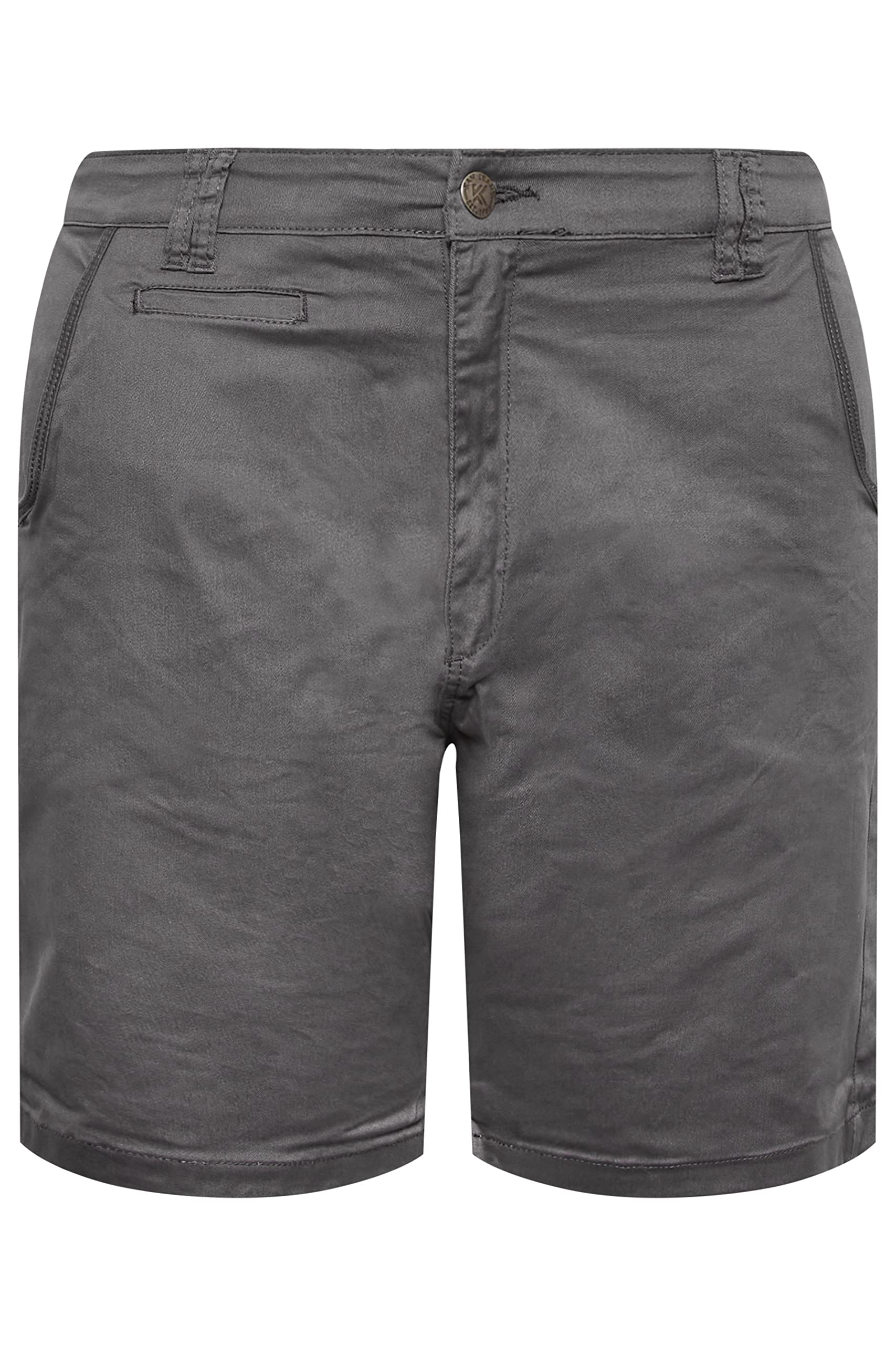 KAM Big & Tall Steel Chino Stretch Short - Men's