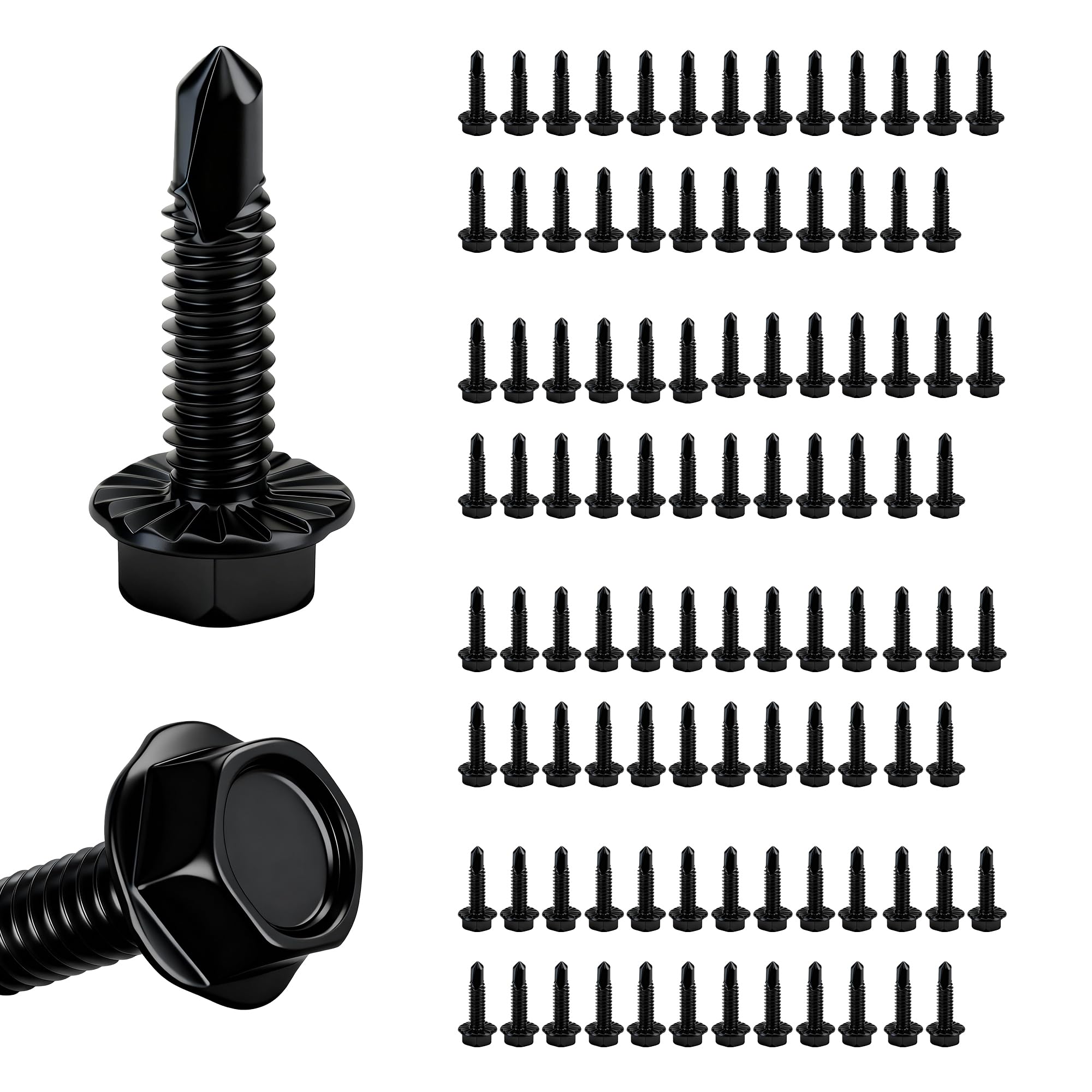 Self-Drilling Screws - Grade 8.8, 25 Pack -7