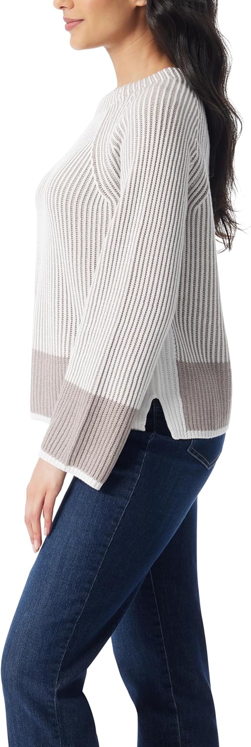 Gloria Vanderbilt Women's Bree Long Sleeve Pullover Sweater Standard - Image 3