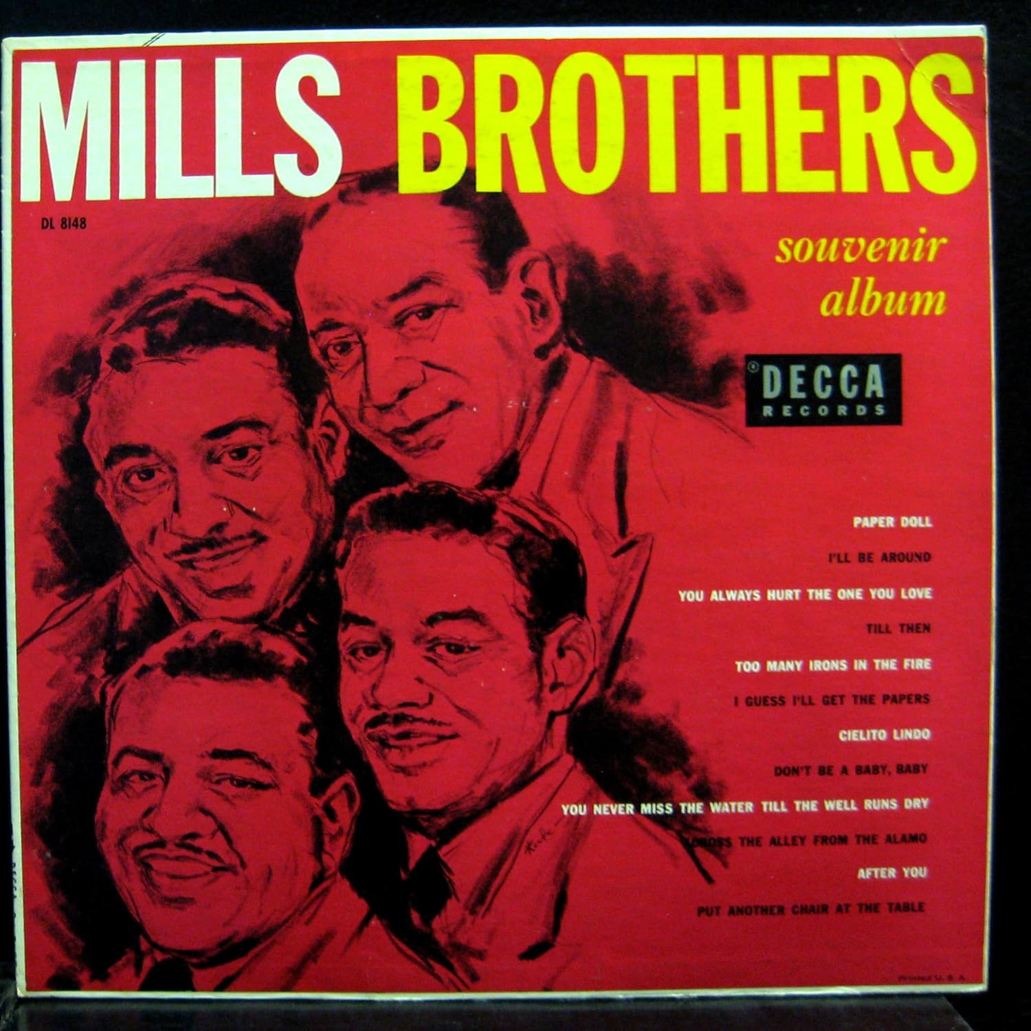 THE MILLS BROTHERS SOUVENIR ALBUM vinyl record CDs & Vinyl