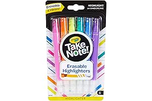 Crayola Take Note Dry Erase Highlighters, Pack of 12