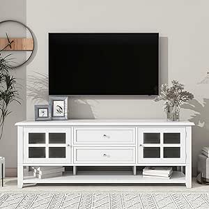 Gecheer Tv-kast, lowboard, televisiekast, tv-meubel, tafel