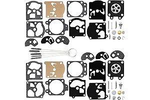 Pack of 2 Carburetor Diaphragm Gasket Rebuild Kit Compatible with WA WT...