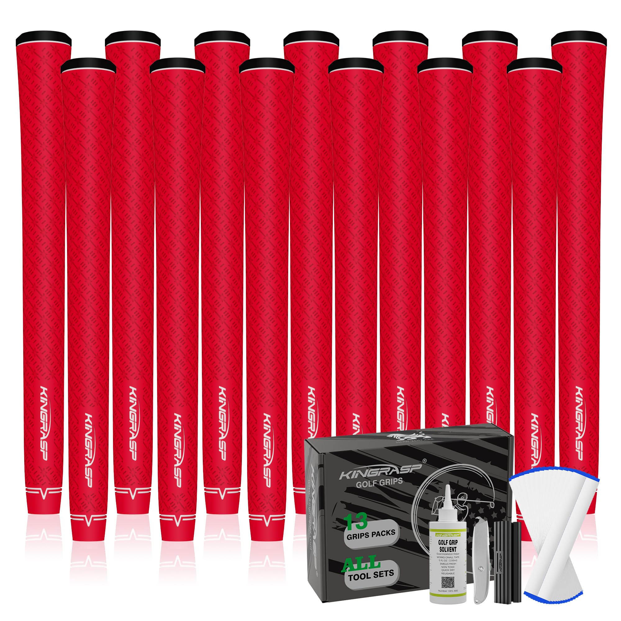 KINGRASP Soft Rubber Golf Grips