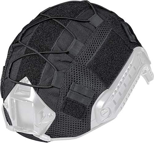 IDOGEAR Funda táctica para casco rápido multi-camuflaje para casco de Airsoft en tamaño ML, equipo de tiro de caza de paintball militar, nailon