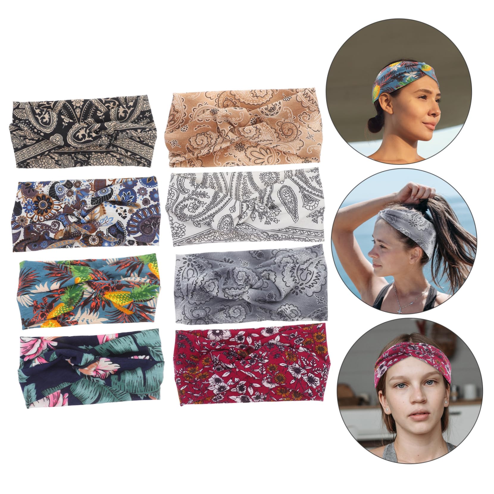 Baluue fascia da yoga Cerchietto yoga antiscivolo Cerchietto fitness antiscivolo fasce per da uomo fasce decorative per le donne da portatili tessuto
