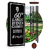 60" Extra Large Wind Chimes for Outside Deep Tone - Soothing Deep Tone Wind Chimes Outdoor Unique, Big Deep Tone Wind Chimes for Outside, Huge Long Windchimes Outdoors Deep Tones
