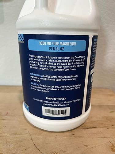 Miniatura 4 de Aceite de magnesio puro y copos de baño de magnesio - Alivio 100% natural (paquete de 2 artículos)