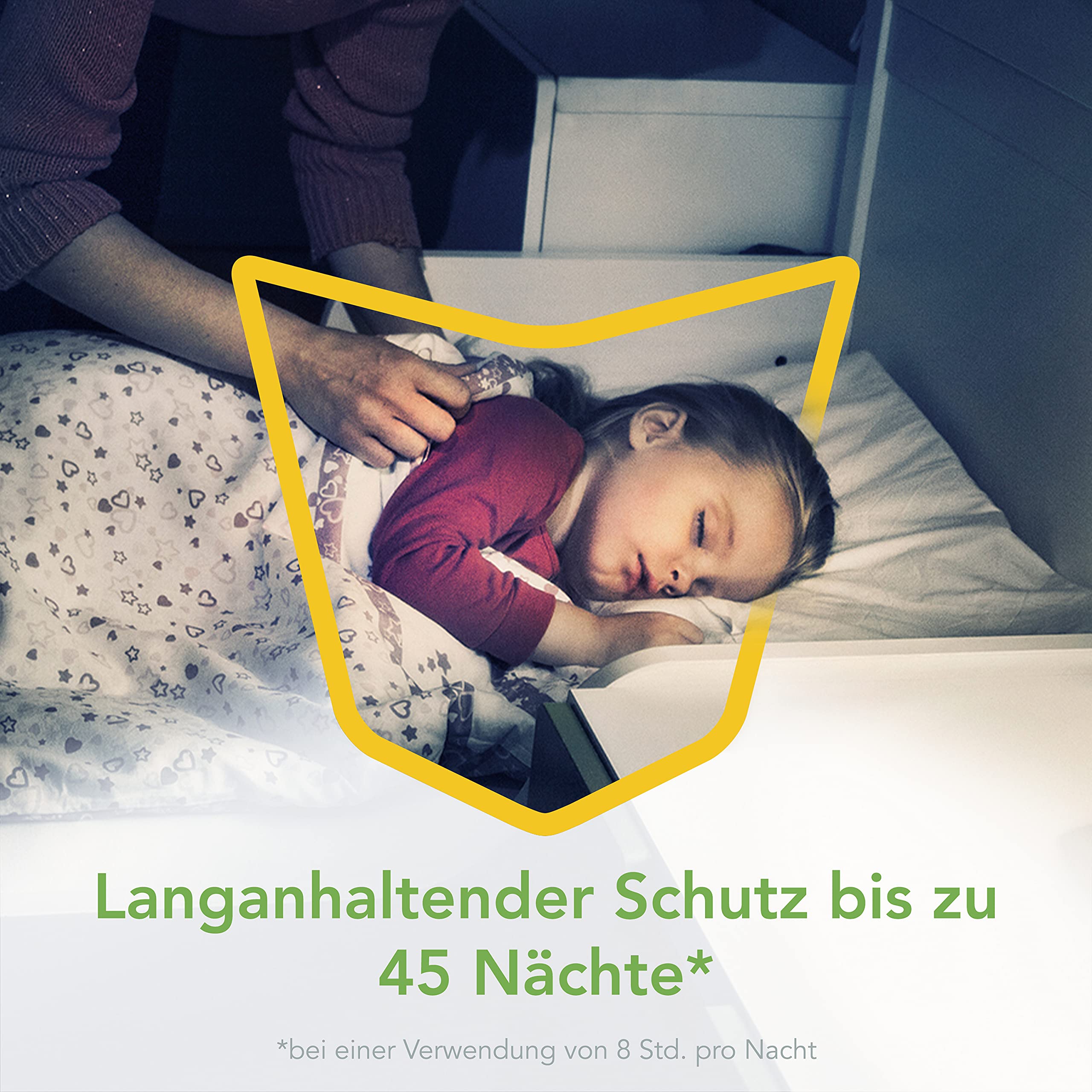 Raid Essentials Mückenstecker 45 Nächte Nachfüller, elektrischer Insektenschutz vor Mücken & Tigermücken, mit pflanzlichen Wirkstoffen, geruchsneutral, 6er Pack (6 x 32 ml)