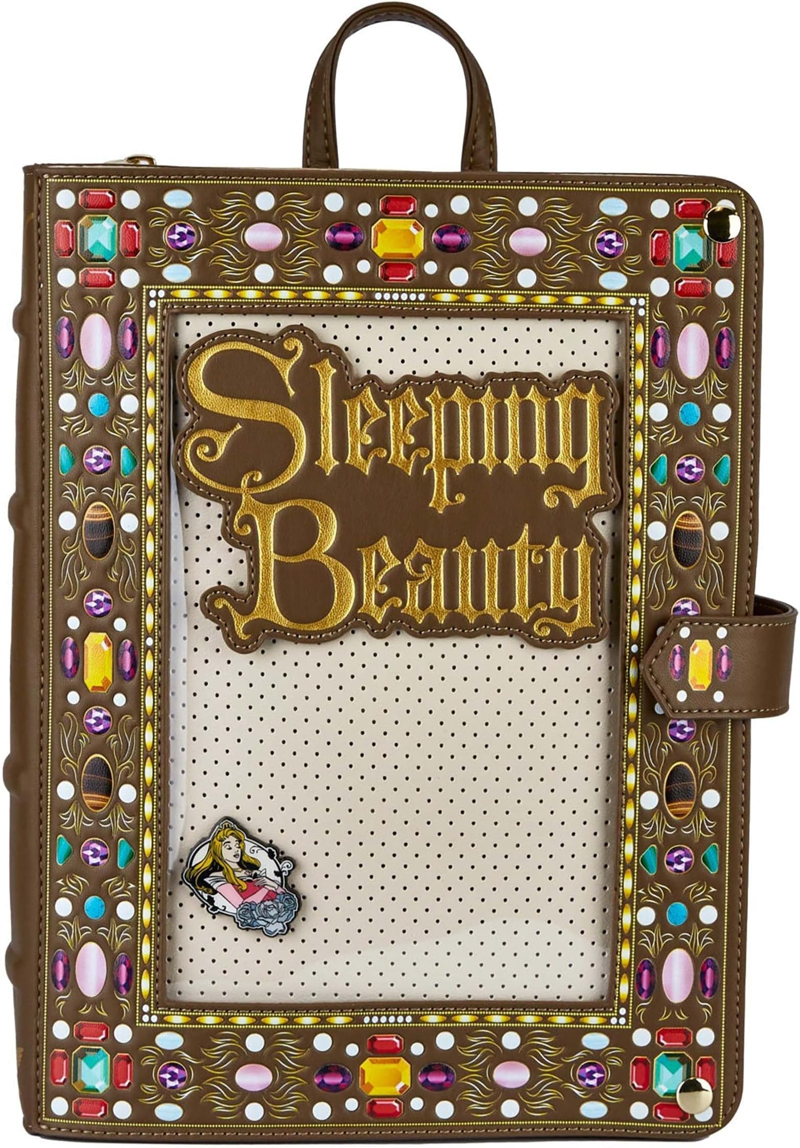 LoungeflyLoungefly Disney Sleeping Beauty Collector Pin Backpack