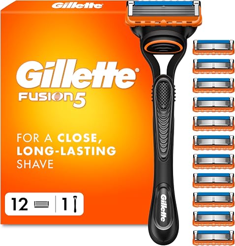 Gillette Fusion5 Razor for Men, 1 Gillette Razor, 12 Repl… - 1