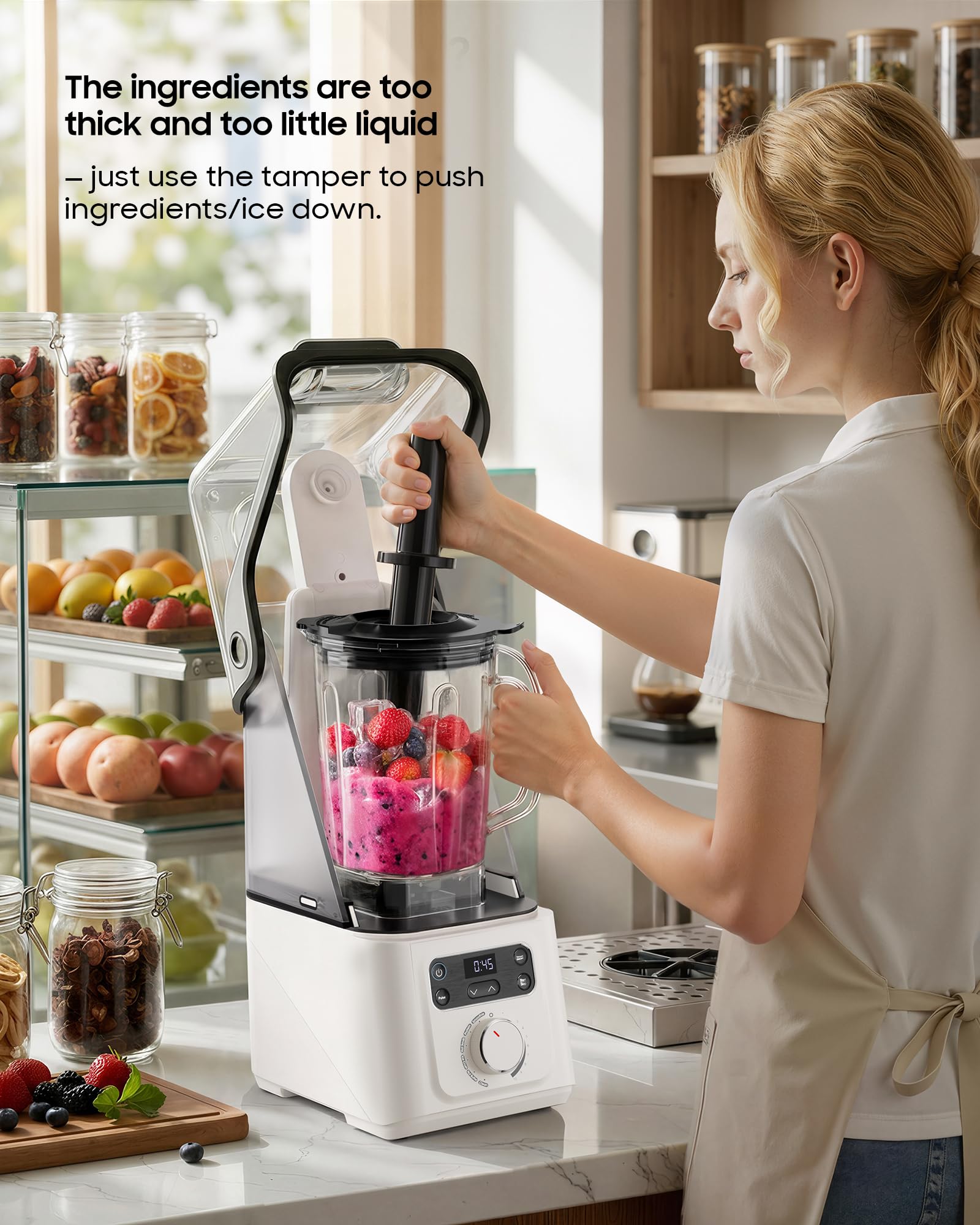 Amazon.com: Professional Commercial Vacuum Blender, Freshness
