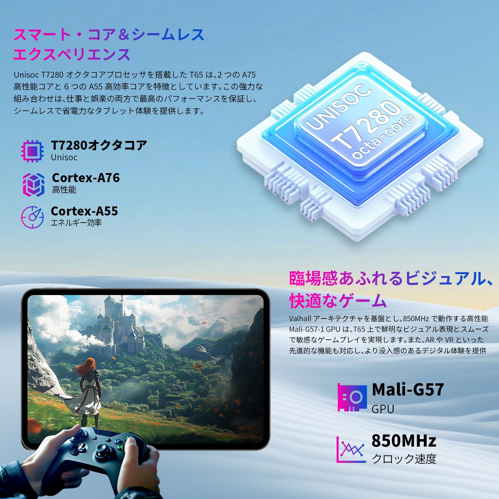 Teclast T65 － 13.36インチ大画面Androidタブレット 511kVEXUc-L.jpg