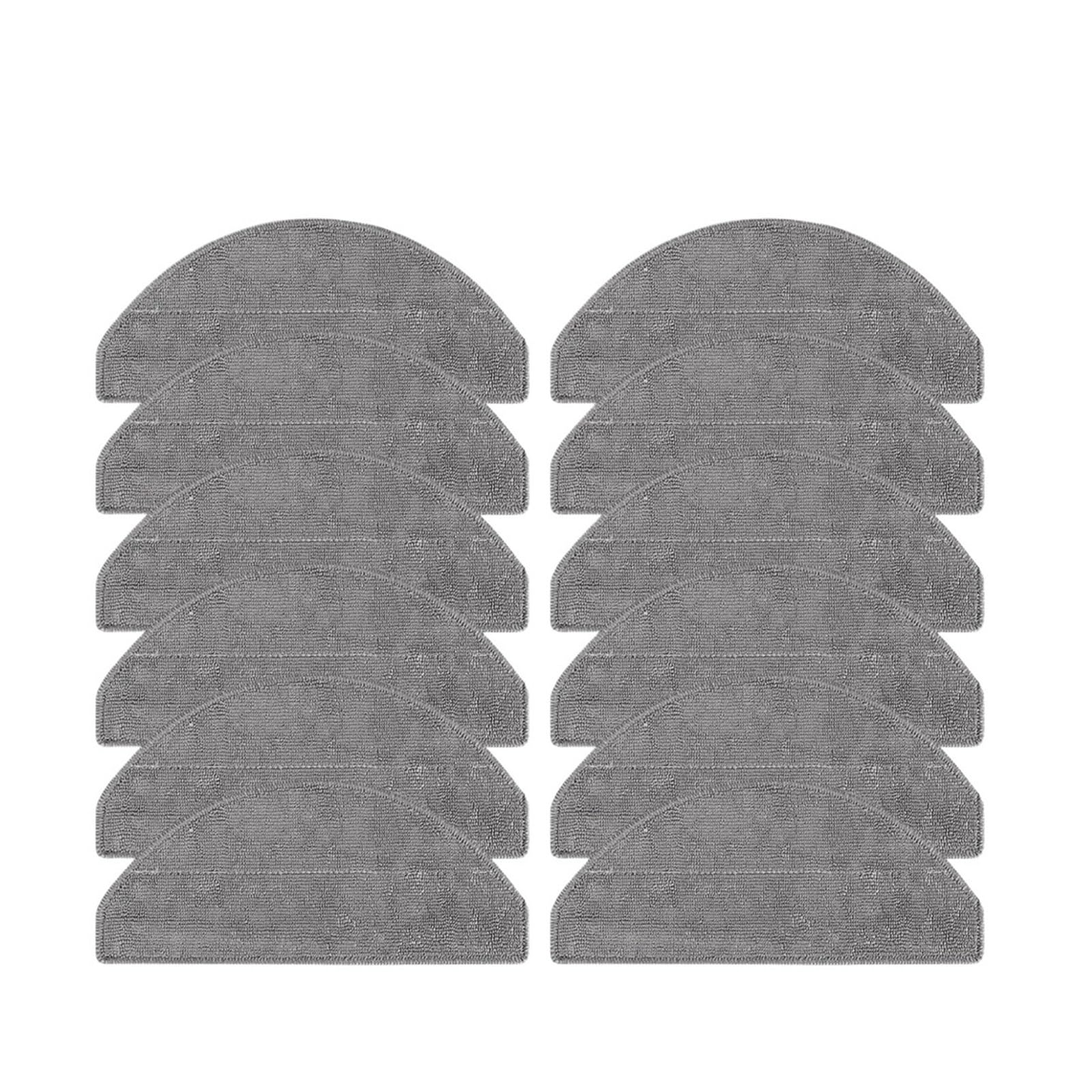 LMRXOFE Mop Cloths Parts,Compatible For Roborock,Q7 M5 Q7 L5 Q7B TF Sweeper Robot Vacuum Cleaner Attachments Mop Pads Consumables(12pcs)