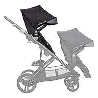 Vista 3 de Baby Trend - Segundo asiento para cochecito individual a doble Morph, negro (Dash Black)