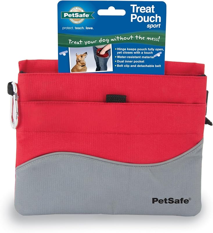 PetSafe Treat Pouch Sport Vermelha para Treinamento de Cães PTA00-13750