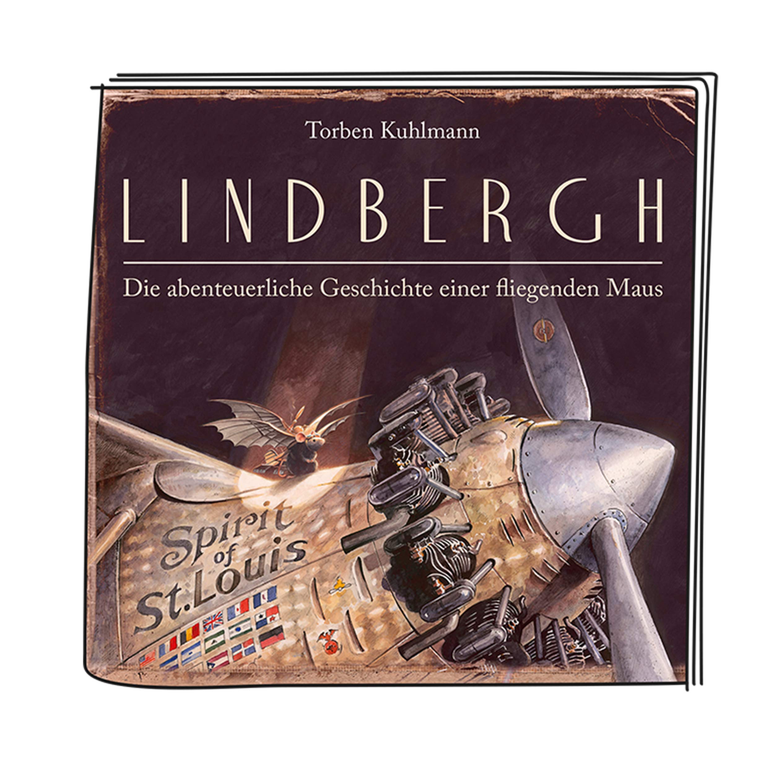 Tonies Figura Audiolibro Lindbergh - La Storia Del Topo Volante, Narrato Da Bastian Pastewka, 43 Min