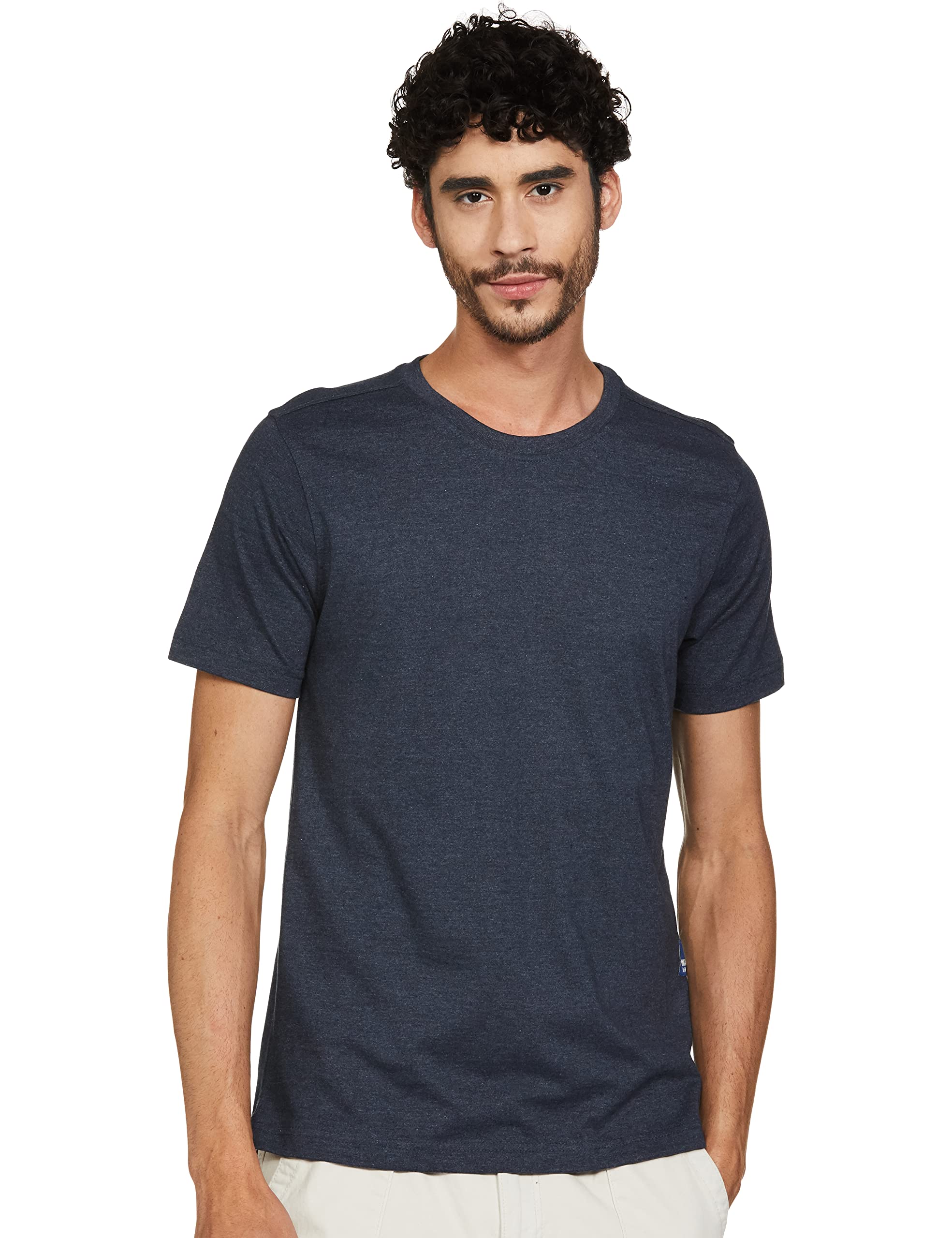 Amazon Brand - INKASTMen's Solid Regular Fit T-Shirt