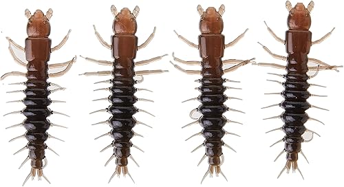 NIKKO HELLGRAMMITE - Cebo flotante perfumado súper duradero de 3 pulgadas