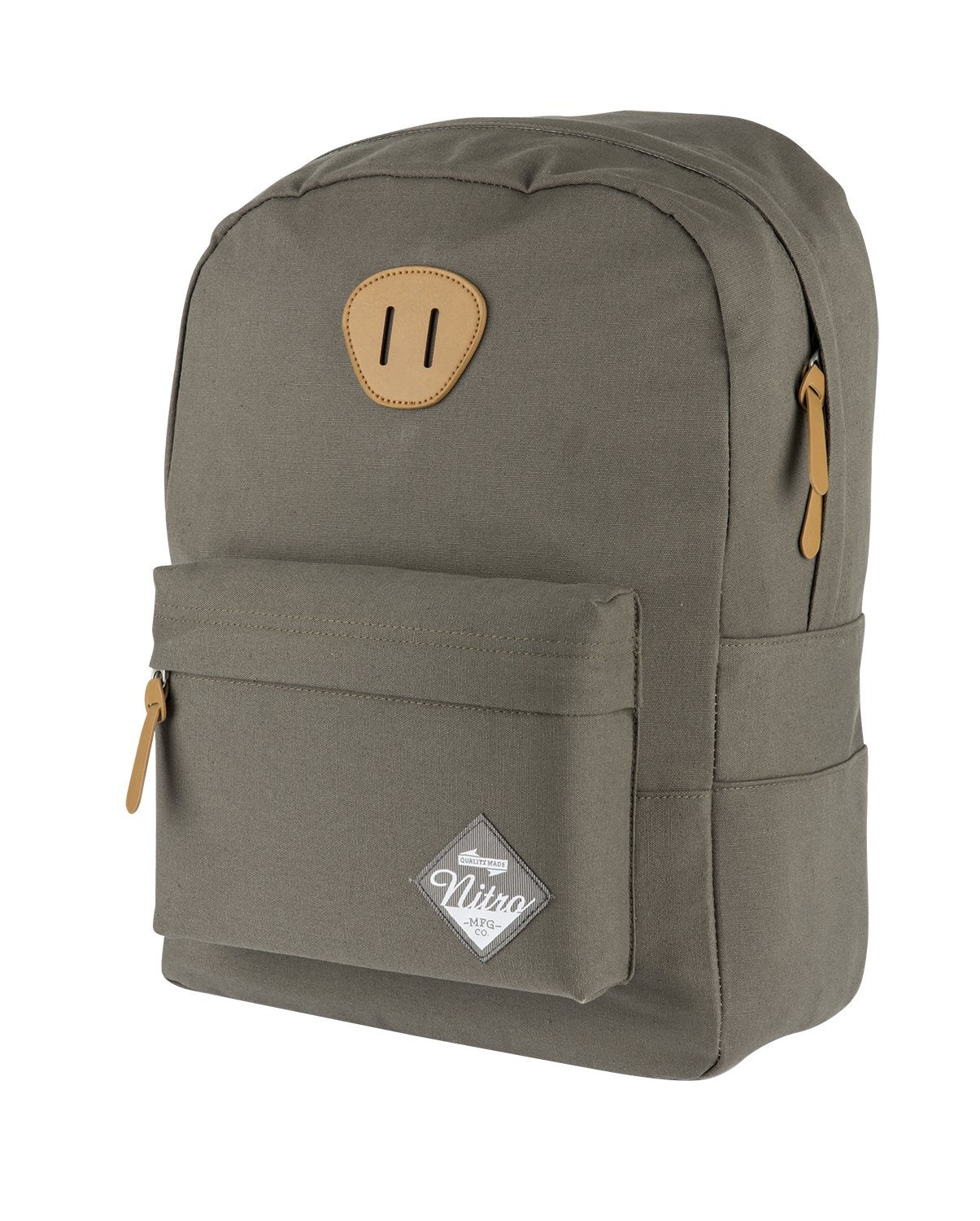 Urban Classic Old School Daypack mit gepolstertem Laptopfach, urbaner Streetpack im Retro-Look, Alltagsrucksack, Schulrucksack, Schoolbag, Waxed Lizard, 20 L, 420 gr