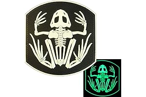 U.S. Navy SEALs Bone Frog Skull Glow-in-the-Dark Patch