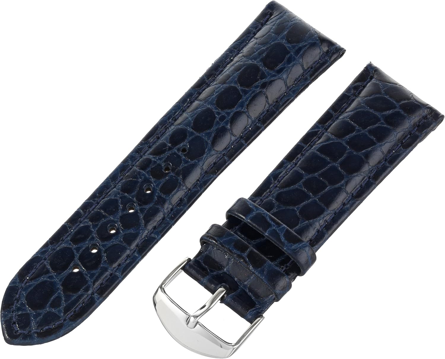 Hadley-Roma Men's Leather Watch Strap (Model: MSM907RA-200)
