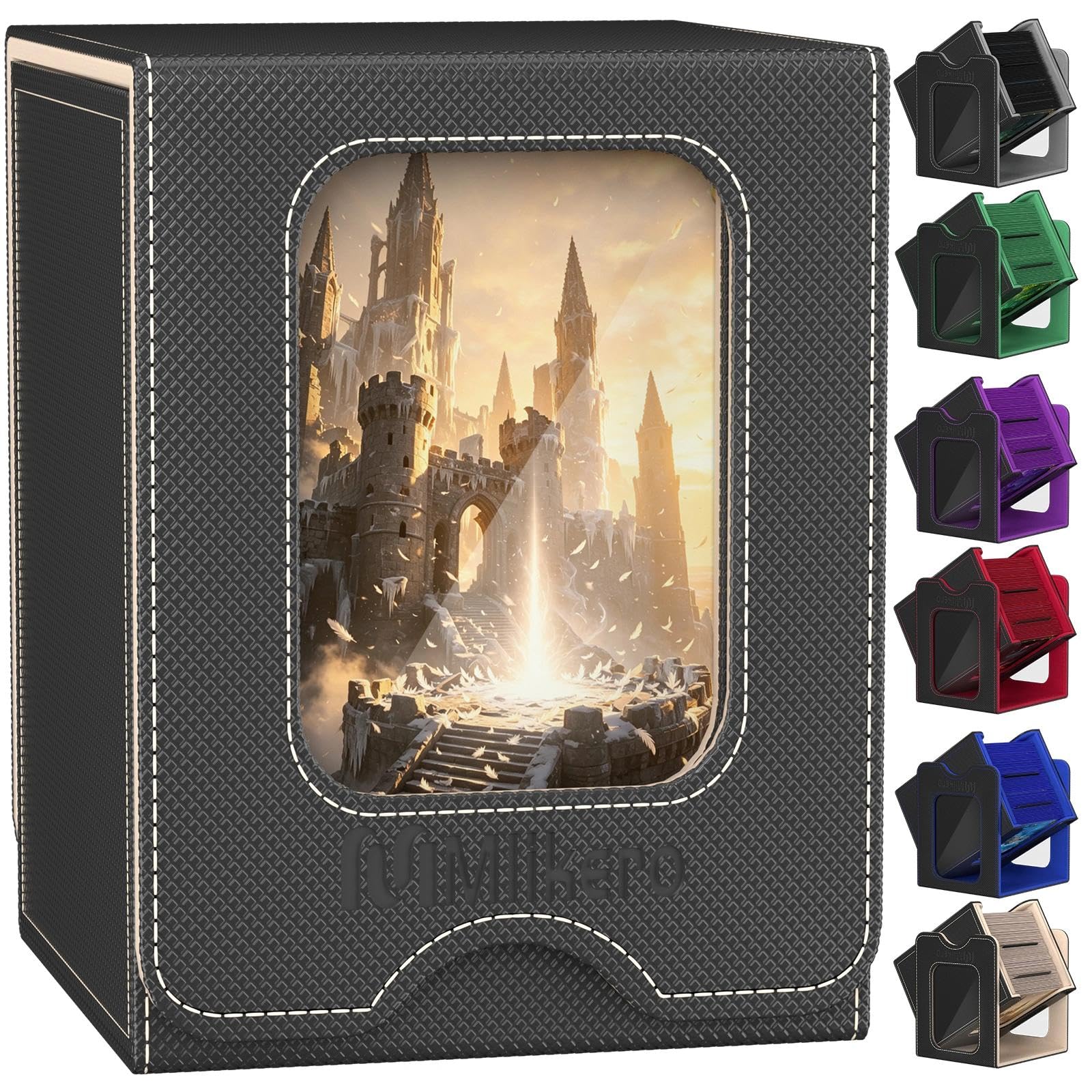 Mlikero Commander Deck Box, Card Deck Box, Commander Display