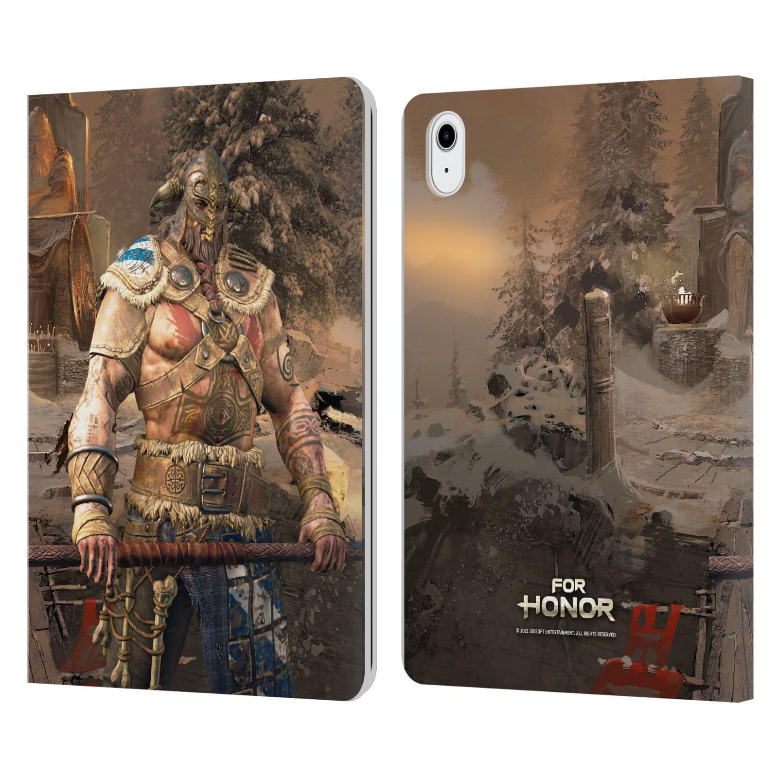 Funda para iPad Air 2022 For Honor Raider con soporte 7
