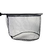 SAMSFX Aluminum Landing Nets Catch and Release Net Fish Saver Nylon Mesh for Fly Fishing Trout Kayak Boating