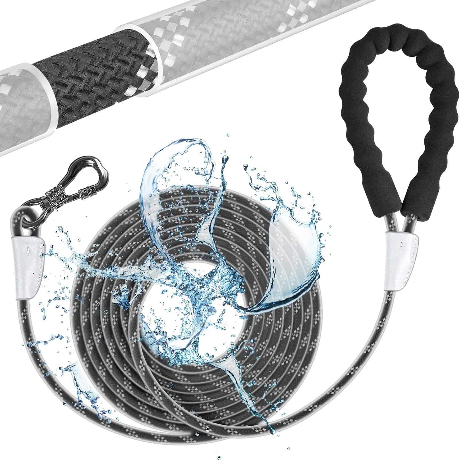 Waterproof Heavy Duty Dog Leash,Durable Dog Lead Training