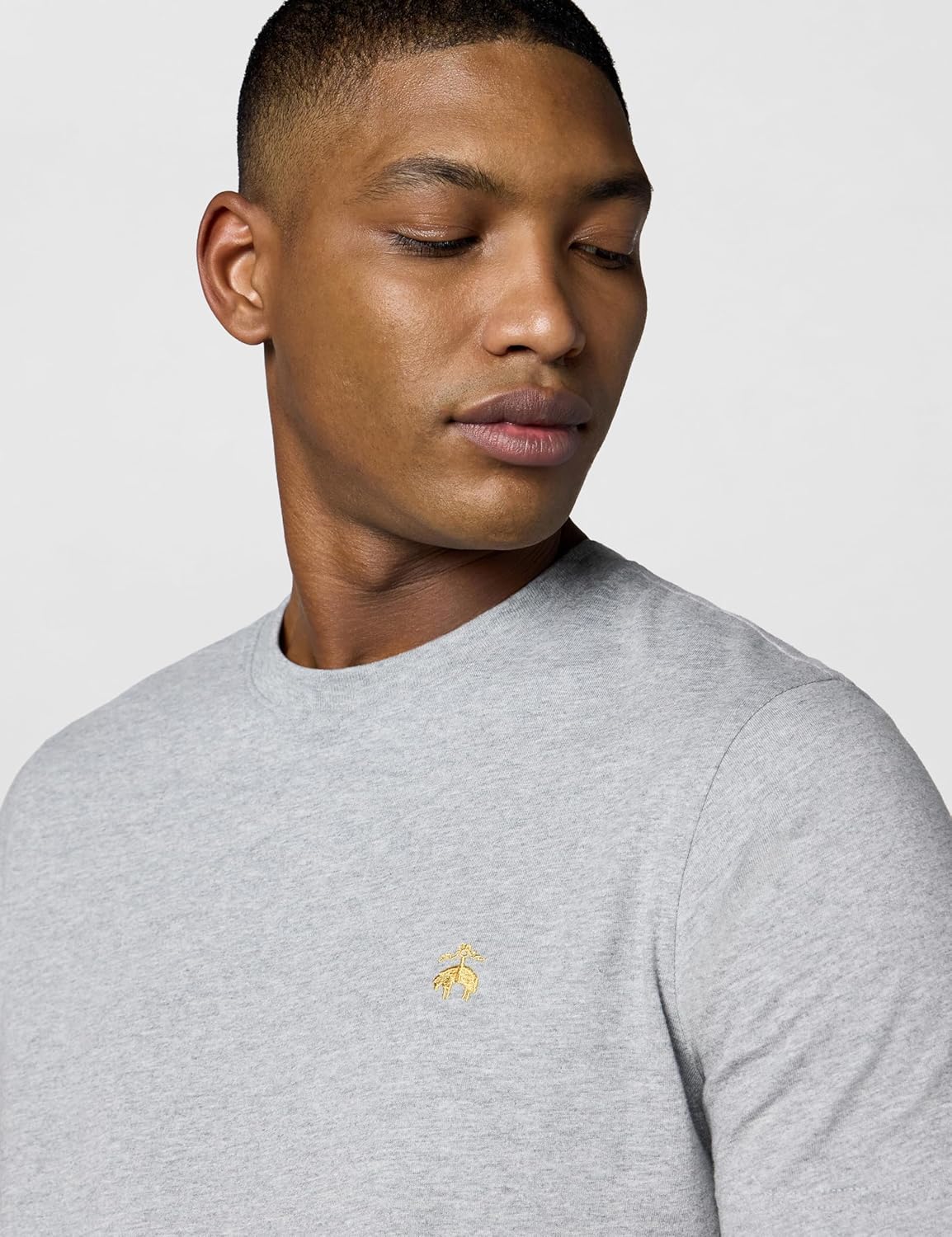 Brooks Brothers Men's Short Sleeve Cotton Crew Neck Logo T-Shirt - Image 3