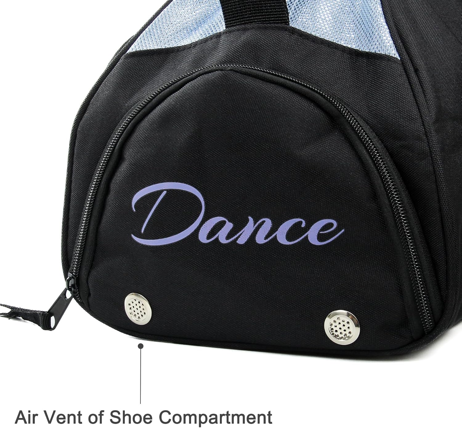 kilofly Ballet Dance Sports Gym Duffel Bag Travel Carry On + Handy Pouch