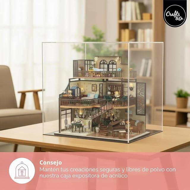 Foto 6 de 8 de Crafts&Co® DIY Casa en Miniatura con Muebles