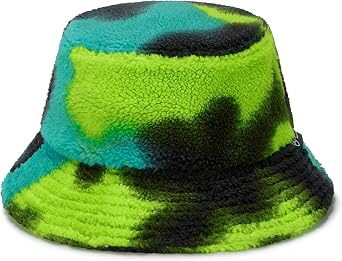 Mercedes AMG Petronas F1 Spray Camo Fleece Bucket Hat - Multicolor - One Size Fits Most