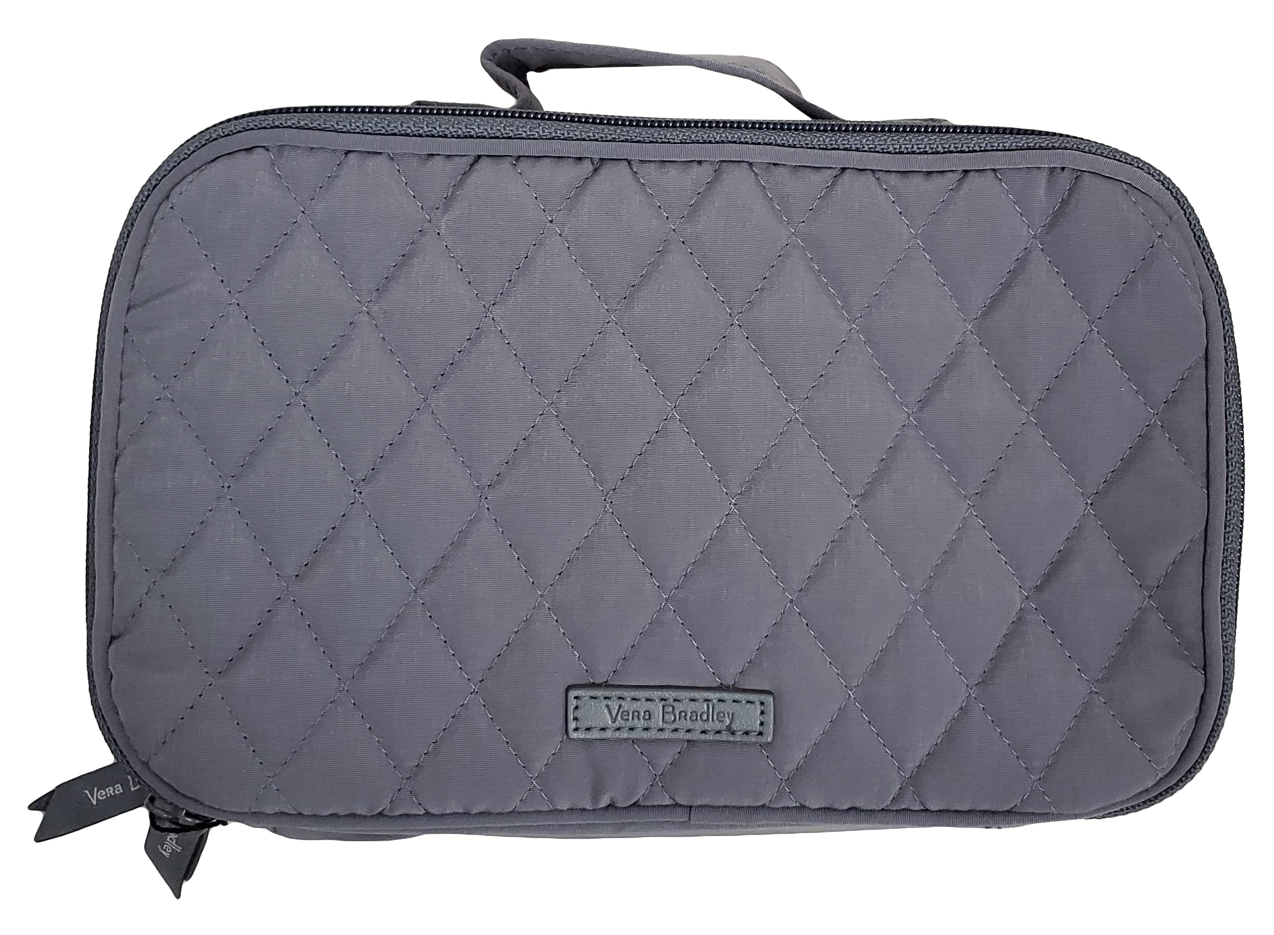 Medium Iconic Blush & Brush Makeup Case (Carbon Gray)