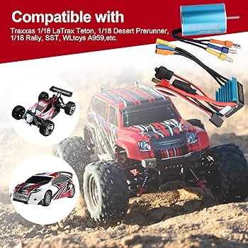 HobbyPark 2435 4800KV Brushless Motor and ESC Combo 25A