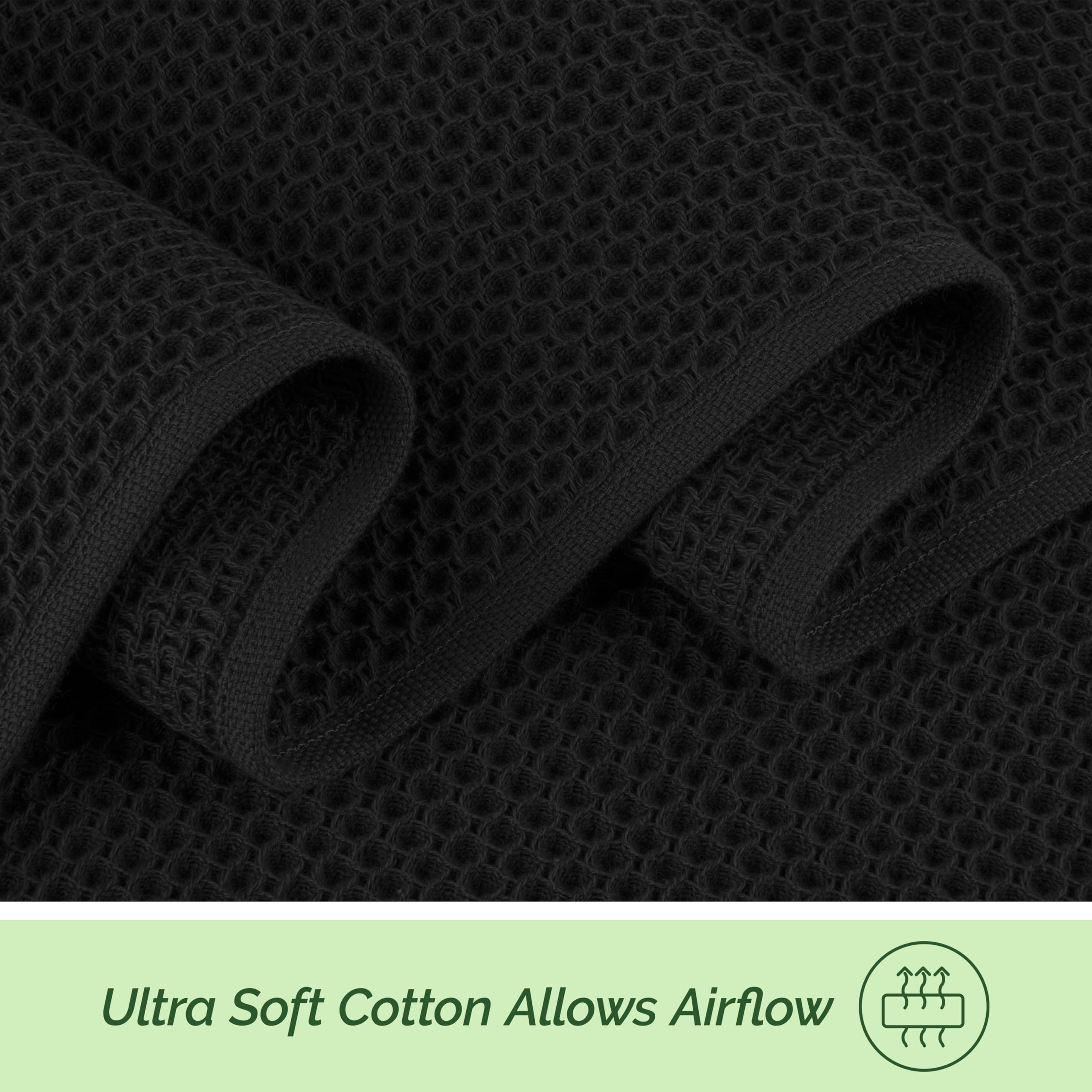 Elegant Comfort 100% turecka bawełna, 12 sztuk, wysokiej jakości ręczniki kuchenne waflowe - szybkoschnące i bardzo chłonne ręczniki kuchenne, ultramiękkie, wielofunkcyjne ręczniki do czyszczenia, 13