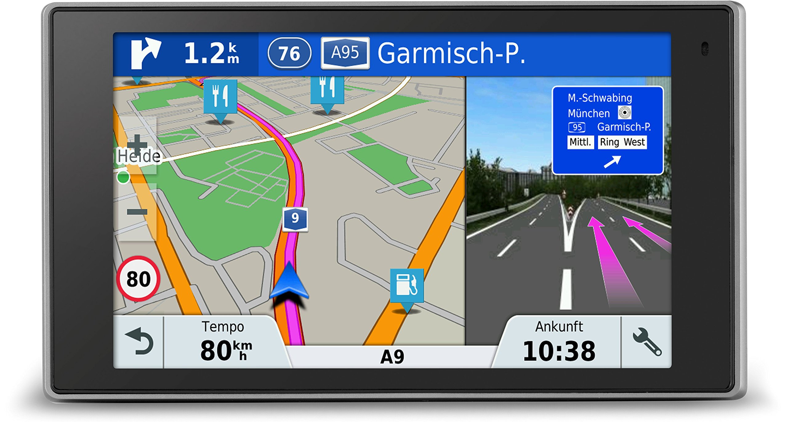 Garmin DriveLuxe 51 Full EU LMT-S - Navegador GPS con mapas de por Vida y tráfico vía móvil (Pantalla de 5", Mapa Europa Completo)