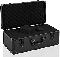 Vista 13 de Funda de transporte de 11 pulgadas, ideal para almacenar sistemas de micrófono inalámbrico y transportar equipos de cámara, funda