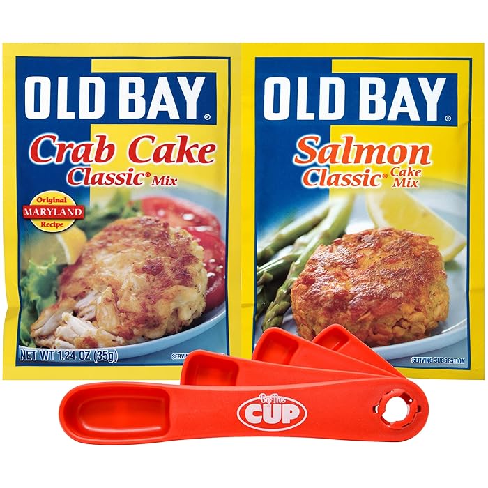 Buy Old Bay Seasoning Classic Mix Variety, Crab Cake, Salmon Cake, 1 of
