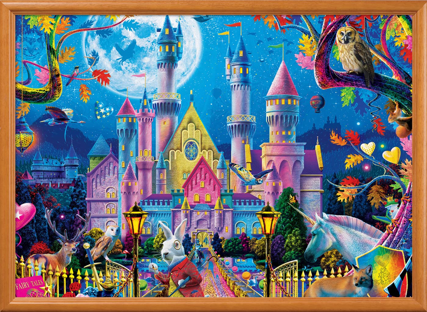 Baby Fanatic Masterpieces 1000 elementów puzzle dla dorosłych, rodziny lub dzieci - Once Upon a Time - 49 cm x 68 cm