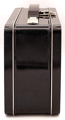 Miniatura 12 de AQUARIUS Fender Amp - Caja de diversión grande – Caja de almacenamiento de lata resistente con mango de plástico y cubierta frontal en relieve –