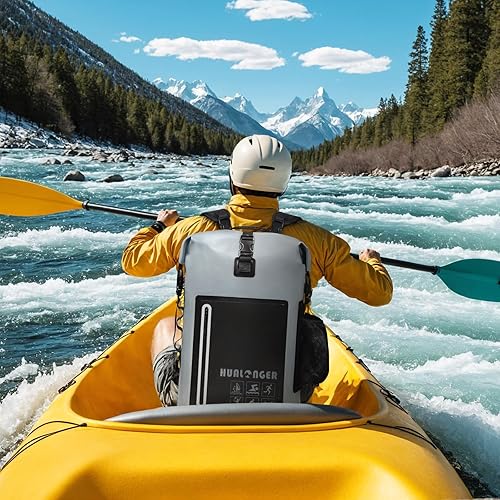 Miniatura 5 de Mochila Dry Bag de 20L30L40L- Bolsa con cierre superior enrollable - Bolsas secas resistentes al agua - Bolsa seca flotante ligera y duradera con