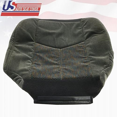 Miniatura 4 de 2003 a 2006 para Chevy Silverado LS LT Z71 Cubierta de asiento de tela para parte inferior del conductor, gris oscuro