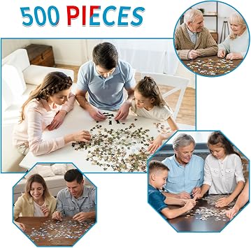Puzzles 500 Pieces for Adults jigsaw puzzles for adults 500 Piece Puzzle Educational Games -Garden Kingfisher