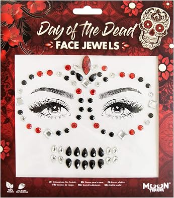 Face Jewels for Halloween by Moon Terror