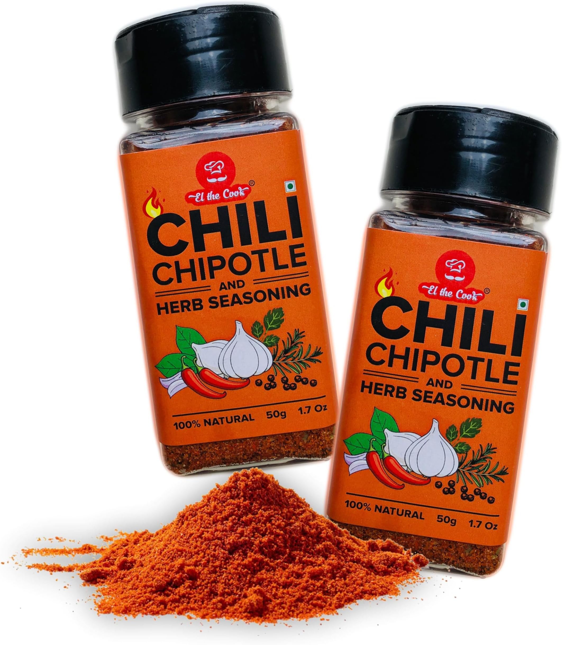 EL The Cook Chili Chipotle Seasoning 50g x 2 pack